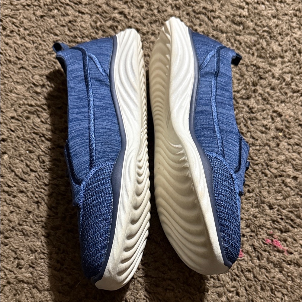 Skechers Navy Casual Slip-Ons - Picture 2 of 6